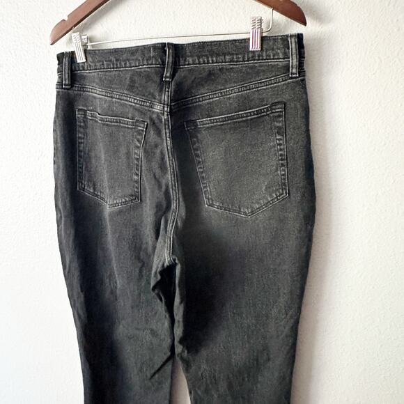 Abercrombie & Fitch The 90s Slim Straight Jean Ultra High Rise size 32/14 SHORT - Picture 8 of 13